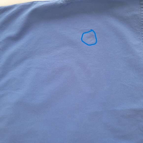 Coldwater Creek Blue Button Womens Shirt Size Petite L - Picture 13 of 14